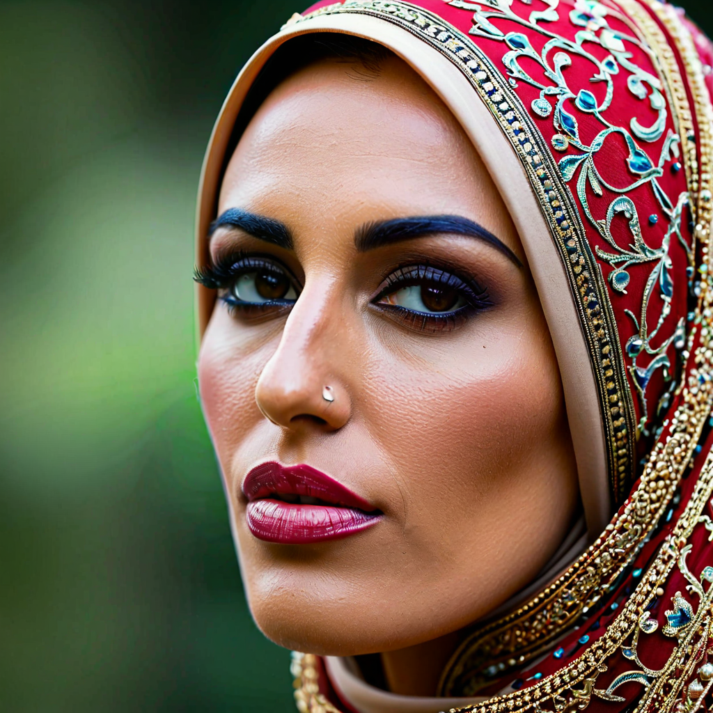 muslimske arabiske piger uden tøj på
